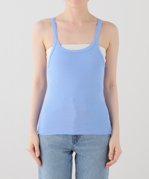 blAnks(ブランクス)の「【BLANKS/ブランクス】 RIBBED TANK(Tシャツ/カットソー・レディース・レッド/ピンク/イエロー/ブルー/ブラック系その他・MEDIUM)」の8枚目の写真