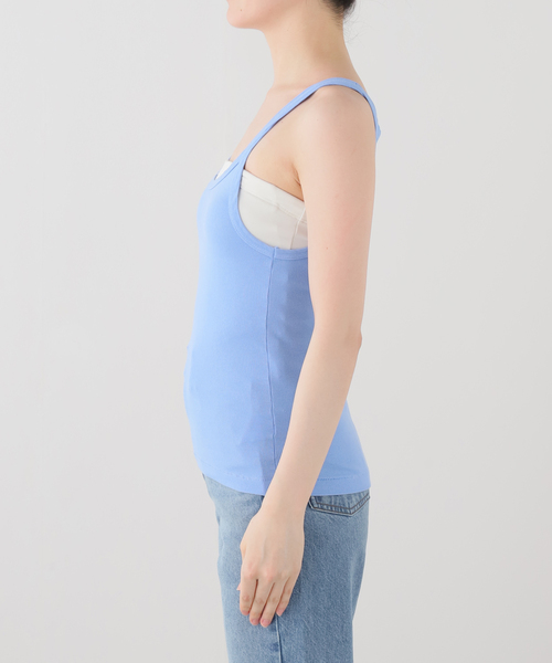blAnks(ブランクス)の「【BLANKS/ブランクス】 RIBBED TANK(Tシャツ/カットソー・レディース・レッド/ピンク/イエロー/ブルー/ブラック系その他・MEDIUM)」の7枚目の写真