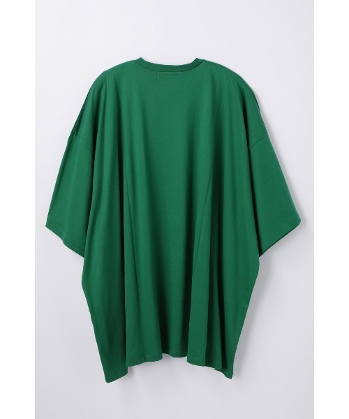 ENFOLD（エンフォルド）の「LARGE T-SHIRT（Tシャツ/カットソー・レディース・ライトグリーン/グリーン/ライトブルー・38）」の4枚目の写真