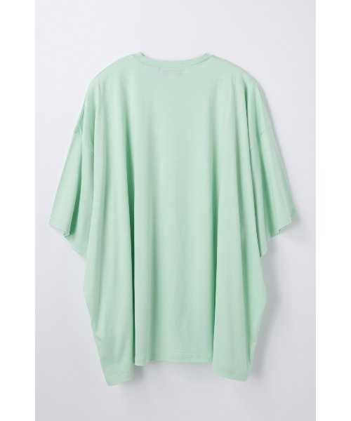ENFOLD（エンフォルド）の「LARGE T-SHIRT（Tシャツ/カットソー・レディース・ライトグリーン/グリーン/ライトブルー・38）」の5枚目の写真