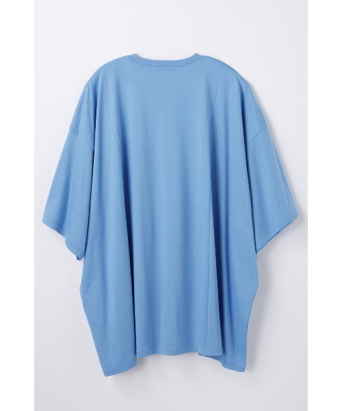 ENFOLD（エンフォルド）の「LARGE T-SHIRT（Tシャツ/カットソー・レディース・ライトグリーン/グリーン/ライトブルー・38）」の6枚目の写真