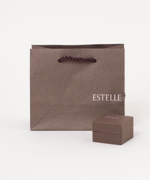 ESTELLE（エステール）の「K10 イエローゴールド タンザナイト ムーン ピアス ESTELLE/エステール WEB限定（ピアス（両耳用）・レディース・イエローゴールド・-）」の10枚目の写真