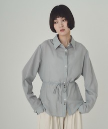 セール】Vintage Stripe Double Collar Over Shirts（シャツ/ブラウス