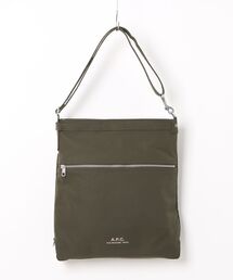 APC クロコ オリーブグリーン ショルダーバッグ A.P.C.（アーペーセー 