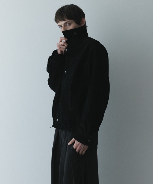 remer(リメール)の「remer 26秋冬新作 - faux nubuck dual closure jacket / フェイクヌバックジャケット(ブルゾン・メンズ・ブラック/アッシュグレー・SMALL/X-SMALL/LARGE/MEDIUM)」の17枚目の写真