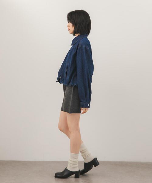 KBF（ケイビーエフ）の「バルーンデニムブルゾン（デニムジャケット・レディース・ライトブルー/ブルー・ONE）」の18枚目の写真