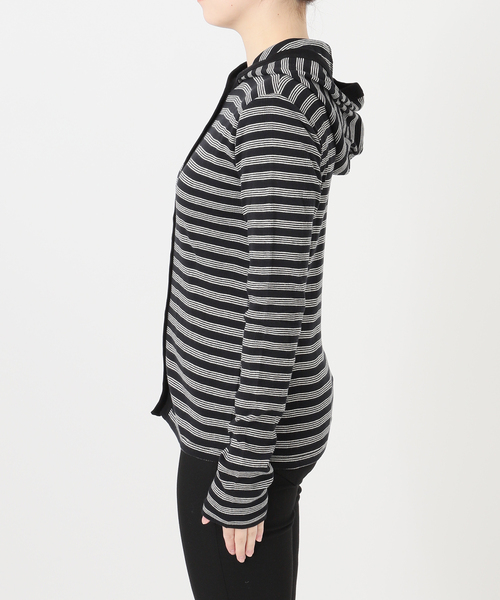 JOURNAL STANDARD(ジャーナルスタンダード)の「《追加》別注【MILLER/ミラー】 for JOURNAL STANDARDフードリブカーデ(Tシャツ/カットソー・レディース・ブラック/ブルー/ピンク/ブラウン・FREE)」の16枚目の写真
