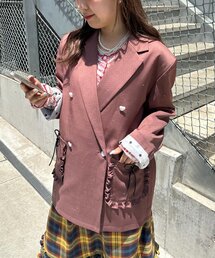 【HELLO.SANFRANCISCO】スタッズアソートオーバージャケット