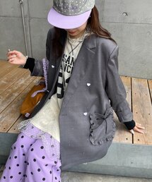 【HELLO.SANFRANCISCO】スタッズアソートオーバージャケット