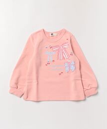 KP | 【GOOD PRICE】 mimiちゃん×リボン柄 トレーナー(スウェット)