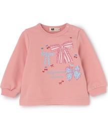 KP | 【GOOD PRICE】 mimiちゃん×リボン柄 トレーナー(スウェット)