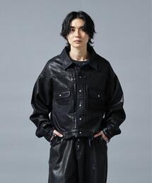 DANKE SCHON（ダンケシェーン）の「DankeSchon/ダンケシェーン/RUBBER DENIM JACKET 2nd（デニムジャケット）」