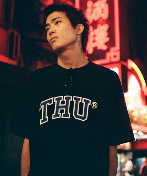 URBAN RESEARCH(アーバンリサーチ)の「THUR JUST DOT SHORT-SLEEVE T-SHIRTS(Tシャツ/カットソー・メンズ・ブラック/ホワイト・MEDIUM/LARGE)」の1枚目の写真