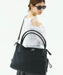 【MUCENT/ムセント】4WAY SIGNATURE LOGO TOTE BAG/シグネチャーロゴ トートバッグ