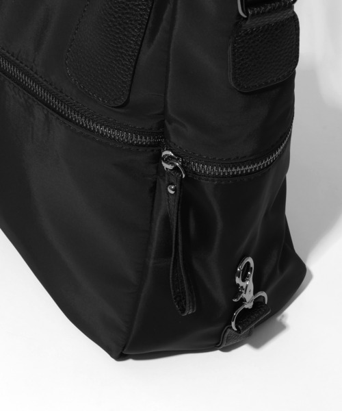 MUCENT(ムセント)の「【MUCENT/ムセント】4WAY SIGNATURE LOGO TOTE BAG/シグネチャーロゴ トートバッグ(トートバッグ・レディース・ブラック・FREE)」の10枚目の写真