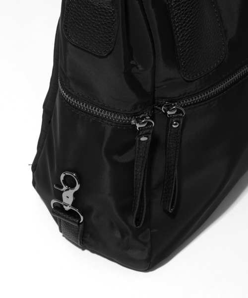 MUCENT(ムセント)の「【MUCENT/ムセント】4WAY SIGNATURE LOGO TOTE BAG/シグネチャーロゴ トートバッグ(トートバッグ・レディース・ブラック・FREE)」の9枚目の写真
