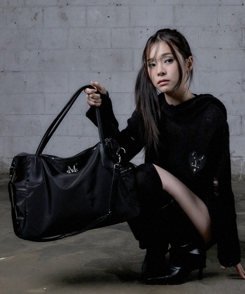 MUCENT(ムセント)の「【MUCENT/ムセント】4WAY SIGNATURE LOGO TOTE BAG/シグネチャーロゴ トートバッグ(トートバッグ・レディース・ブラック・FREE)」の17枚目の写真