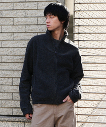 DIVEIN（ダイブイン）の「UNIFORM FLEECE ZIP-UP JERSEY (CHARCOAL)（その他アウター）」