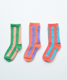 Ocean&Ground（オーシャン&グラウンド）の「STRIPE ソックス3足SET（ソックス/靴下）」
