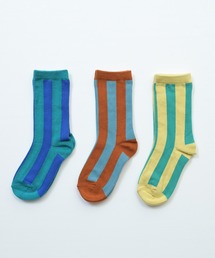 Ocean&Ground（オーシャン&グラウンド）の「STRIPE ソックス3足SET（ソックス/靴下）」