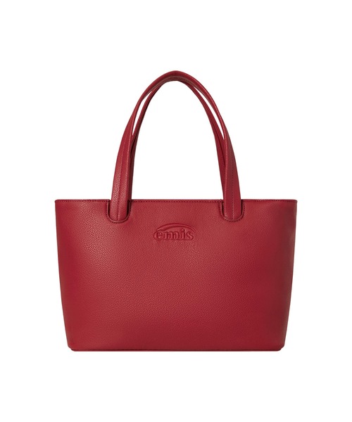 EMIS(イミス)の「GRAIN TOTE BAG(ショルダーバッグ・レディース・ブラック/クリーム/レッド・FREE)」の3枚目の写真