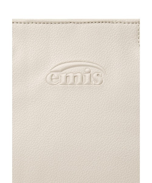 EMIS(イミス)の「GRAIN TOTE BAG(ショルダーバッグ・レディース・ブラック/クリーム/レッド・FREE)」の13枚目の写真