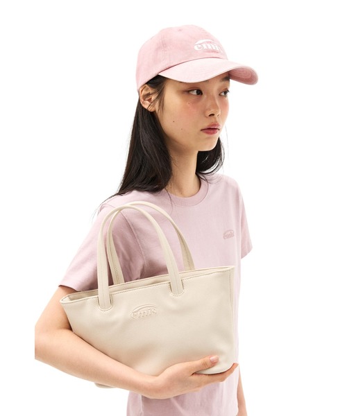 EMIS(イミス)の「GRAIN TOTE BAG(ショルダーバッグ・レディース・ブラック/クリーム/レッド・FREE)」の4枚目の写真