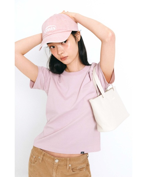 EMIS(イミス)の「GRAIN TOTE BAG(ショルダーバッグ・レディース・ブラック/クリーム/レッド・FREE)」の5枚目の写真