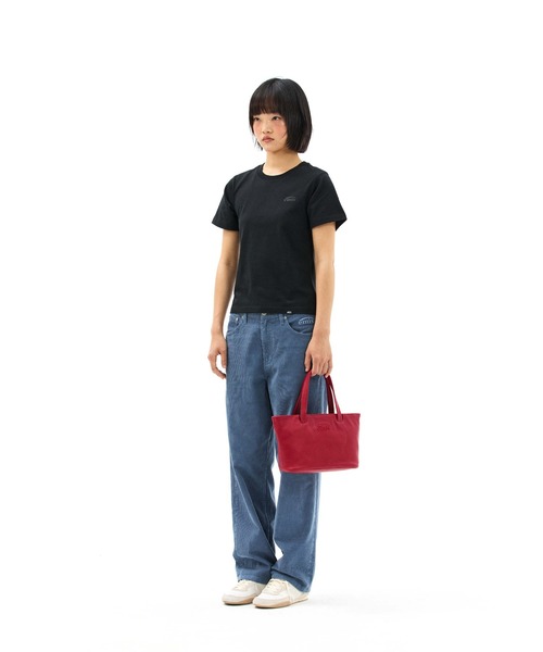 EMIS(イミス)の「GRAIN TOTE BAG(ショルダーバッグ・レディース・ブラック/クリーム/レッド・FREE)」の19枚目の写真