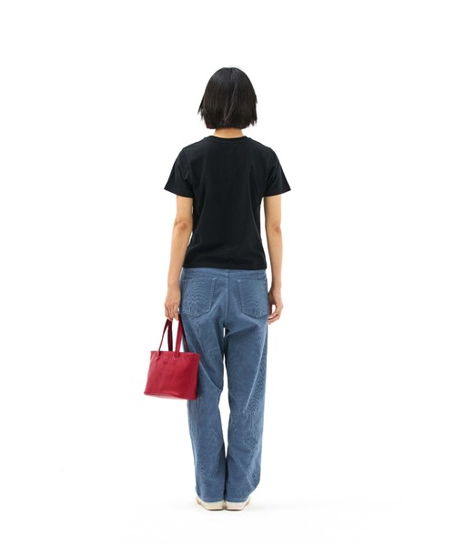 EMIS(イミス)の「GRAIN TOTE BAG(ショルダーバッグ・レディース・ブラック/クリーム/レッド・FREE)」の20枚目の写真