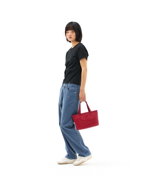 EMIS(イミス)の「GRAIN TOTE BAG(ショルダーバッグ・レディース・ブラック/クリーム/レッド・FREE)」の22枚目の写真