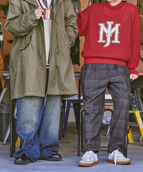 niko and...(ニコアンド)の「ゆるダボヴィンテージデニム(その他パンツ・メンズ・ブラック/ブルー・BIG(L)/MEDIUM)」の10枚目の写真