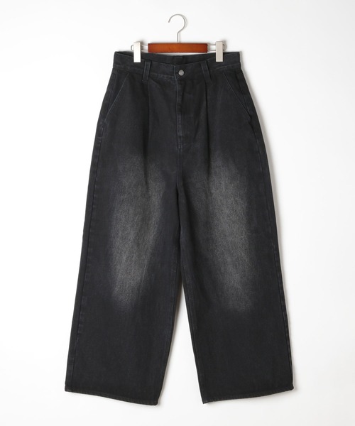 niko and...(ニコアンド)の「ゆるダボヴィンテージデニム(その他パンツ・メンズ・ブラック/ブルー・BIG(L)/MEDIUM)」の19枚目の写真
