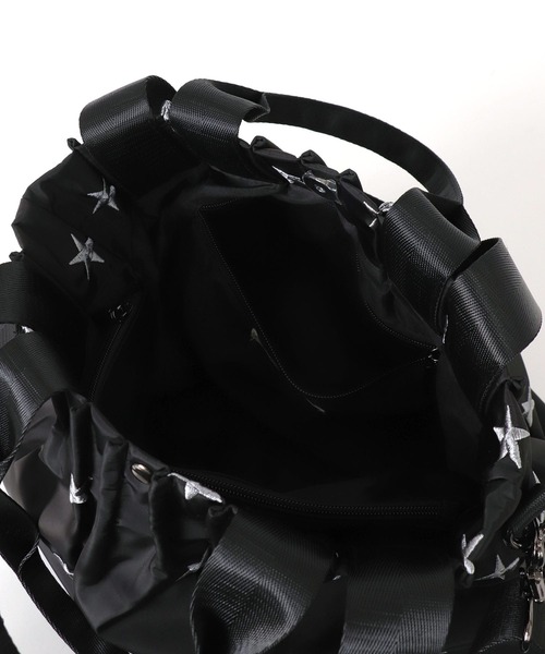 Three Four Time(スリーフォータイム)の「星刺繍3WAYBAG(トートバッグ・レディース・ブラック・FREE)」の12枚目の写真