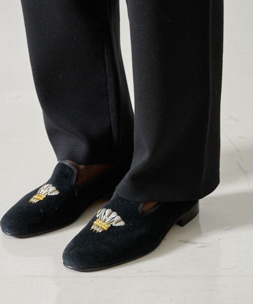 DESIGNWORKS(デザインワークス)の「【セットアップ対応】コンパクトコットン ニットパンツ(スラックス・メンズ・ブラック/ブラウン・48/46/44)」の12枚目の写真