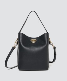 PELLICO（ペリーコ）の「ANELLI  TURNLOCK  GRANDE バッグ BLACK（ショルダーバッグ）」