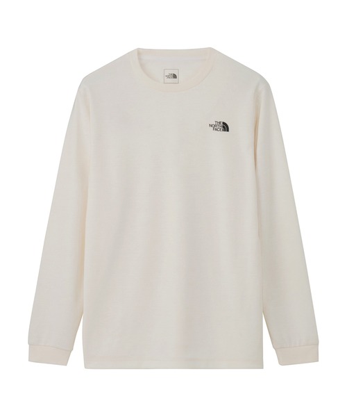 THE NORTH FACE(ザノースフェイス)の「ザ ノース フェイス THE NORTH FACE ロングスリーブマウンテニアリングロゴクルー(ユニセックス)(スウェット・メンズ・バーガンディー/オフホワイト/ブラック・S/M/L/XL)」の1枚目の写真
