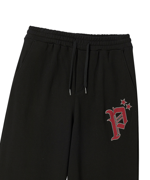 PRENDA（プレンダ）の「Pロゴ ワイドスウェットパンツ ブラック（スウェットパンツ・レディース・その他・SMALL/MEDIUM）」の6枚目の写真