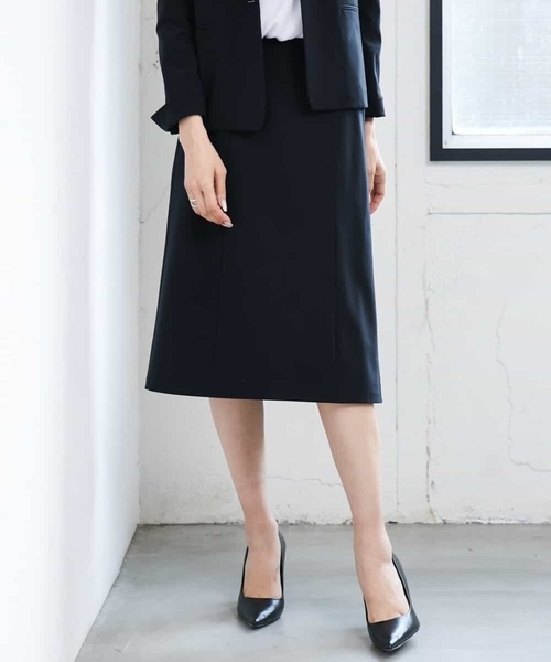 MICHEL KLEIN（ミッシェル・クラン）の「[セットアップ対応]ストレッチタイトスカート（スカート・レディース・ブラック/グレー・38）」の22枚目の写真