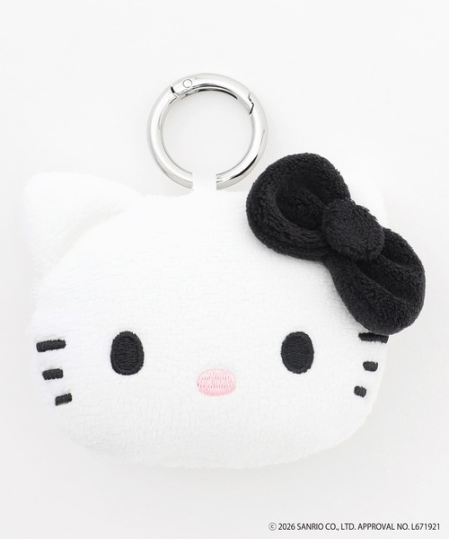 Y'SACCS（イザック）の「【Y'SACCS×HELLO KITTY】ハローキティフェイスポーチ付きトートS（トートバッグ・レディース・ネイビー/ブラック/アイボリー・FREE）」の22枚目の写真