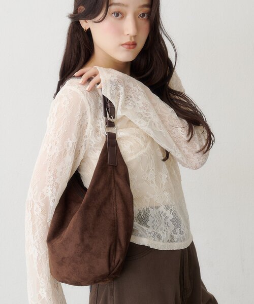 Kastane（カスタネ）の「【10.15(木)11:00発売/WEB限定】トグルワンハンドルBAG（ショルダーバッグ・レディース・ダークブラウン/ベージュ/ブラック・FREE）」の8枚目の写真