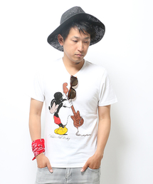 VENCEEXCHANGE | ギタージャンプミッキーTシャツ (Tシャツ/カットソー)