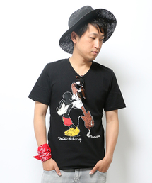 VENCEEXCHANGE | ギタージャンプミッキーTシャツ (Tシャツ/カットソー)