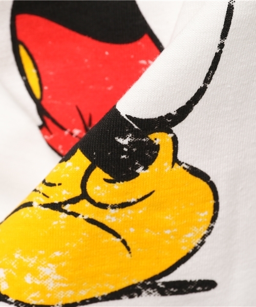 VENCEEXCHANGE（ヴァンスエクスチェンジ）の「ギタージャンプミッキーTシャツ （Tシャツ/カットソー・メンズ・オフホワイト/ブラック・MEDIUM/SMALL/LARGE）」の10枚目の写真