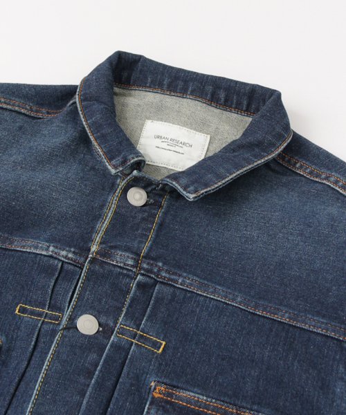 URBAN RESEARCH（アーバンリサーチ）の「UR 360°Washデニムジャケット（デニムジャケット・メンズ・インディゴブルー・LARGE/MEDIUM）」の15枚目の写真