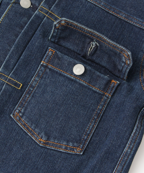 URBAN RESEARCH（アーバンリサーチ）の「UR 360°Washデニムジャケット（デニムジャケット・メンズ・インディゴブルー・LARGE/MEDIUM）」の9枚目の写真