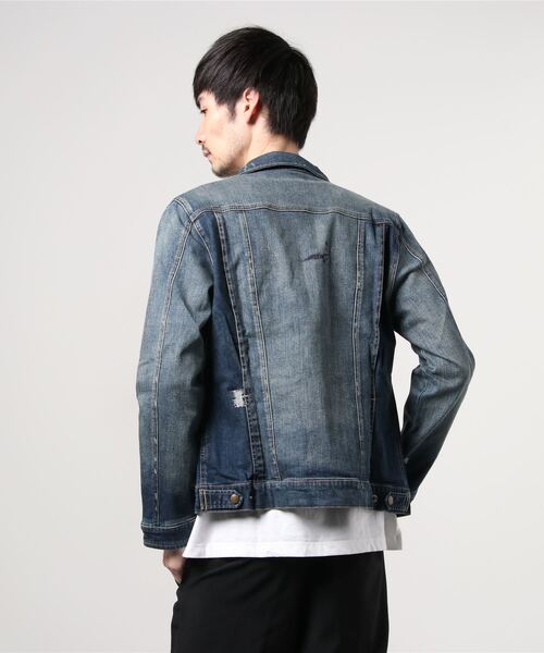 Audience（オーディエンス）の「ストレッチデニムＧジャケット（デニムジャケット・メンズ・インディゴブルー・L/XL/M）」の9枚目の写真
