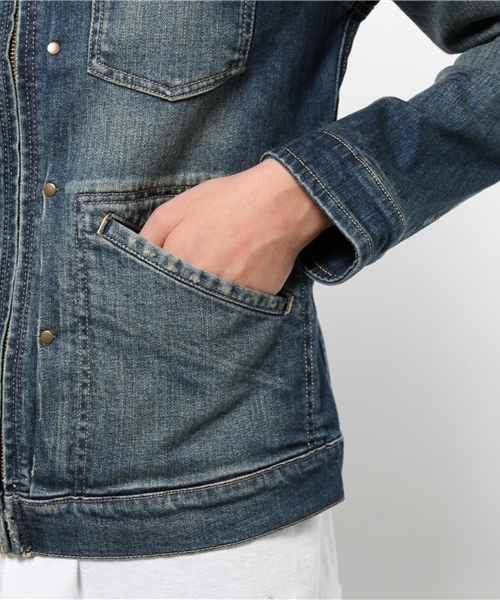 Audience（オーディエンス）の「ストレッチデニムＧジャケット（デニムジャケット・メンズ・インディゴブルー・L/XL/M）」の4枚目の写真
