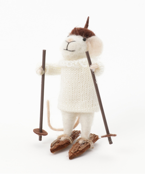 studio CLIP（スタディオクリップ）の「クリスマス フェルトネズミ