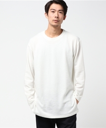 VENCEEXCHANGE | ミル天竺ビッグクルーロンT                (Tシャツ/カットソー)